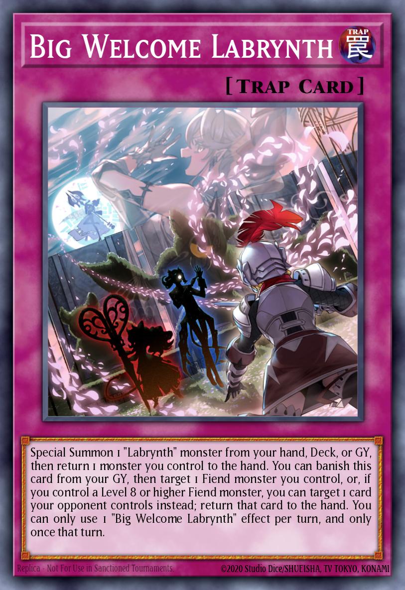 Big Welcome Labrynth - OP23-EN003 - Ultimate Rare 2