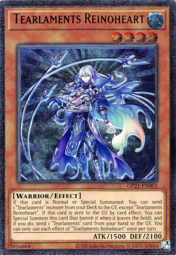 Tearlaments Reinoheart - OP21-EN002 - Ultimate Rare 1