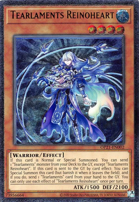 Tearlaments Reinoheart - OP21-EN002 - Ultimate Rare
