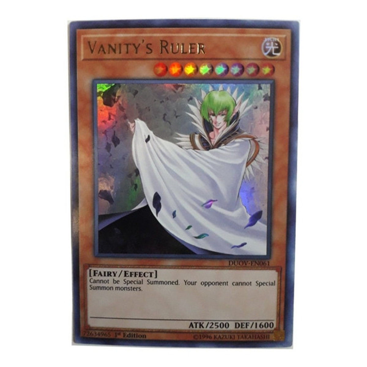 Vanity's Ruler - DUOV-EN061 - Ultra Rare