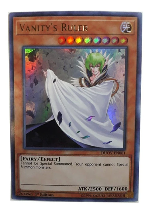 Vanity's Ruler - DUOV-EN061 - Ultra Rare