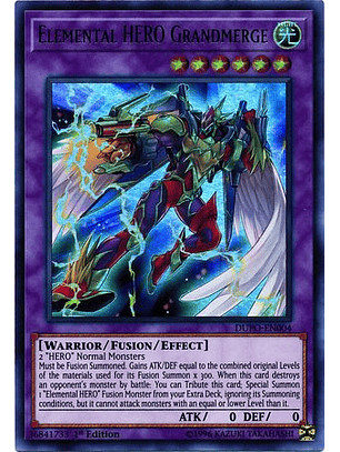 Elemental HERO Grandmerge - DUPO-EN004 - Ultra Rare