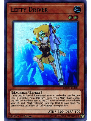 Lefty Driver - DUPO-EN033 - Ultra Rare