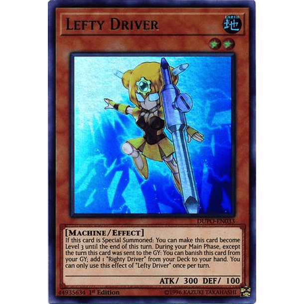 Lefty Driver - DUPO-EN033 - Ultra Rare