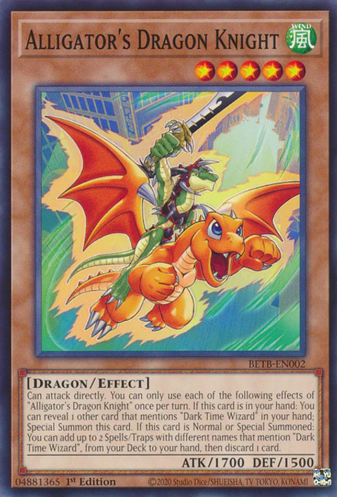 Alligator's Dragon Knight - BETB-EN002 - Common
