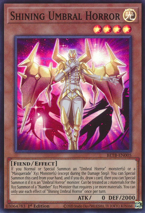 Shining Umbral Horror - BETB-EN005 - Super Rare