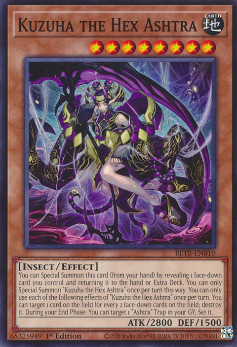 Kuzuha the Hex Ashtra - BETB-EN010 - Common