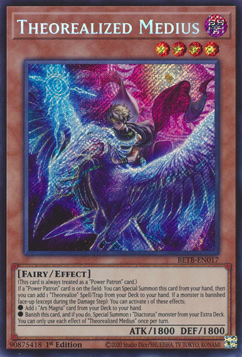 Theorealized Medius - BETB-EN017 - Secret Rare