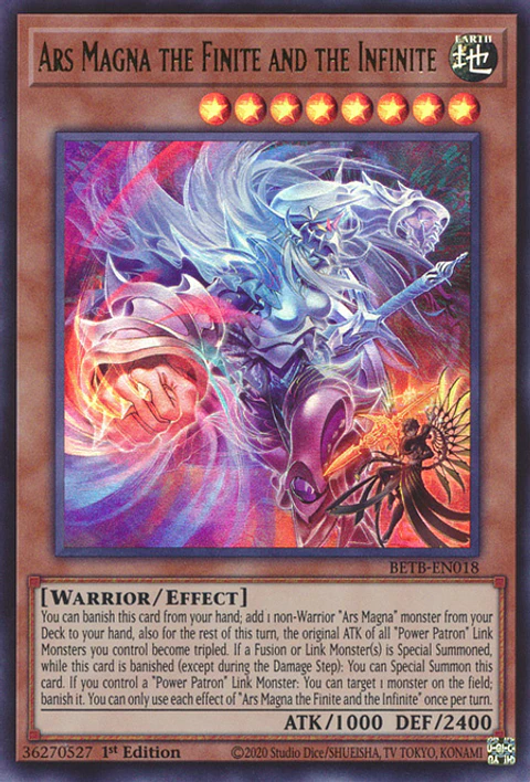 Ars Magna the Finite and the Infinite - BETB-EN018 - Ultra Rare
