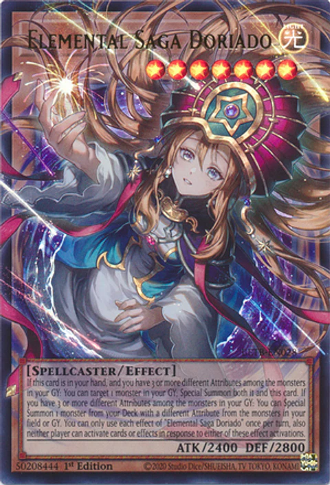 Elemental Saga Doriado - BETB-EN028 - Ultra Rare (Extended Art)