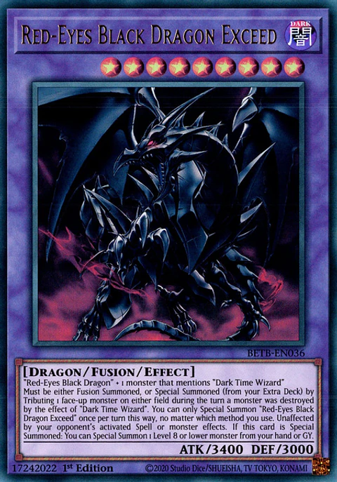 Red-Eyes Black Dragon Exceed - BETB-EN036 - Ultra Rare