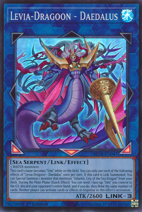 Levia-Dragoon - Daedalus - BETB-EN047 - Super Rare