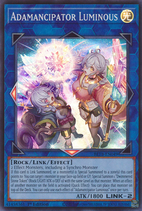 Adamancipator Luminous - BETB-EN049 - Super Rare