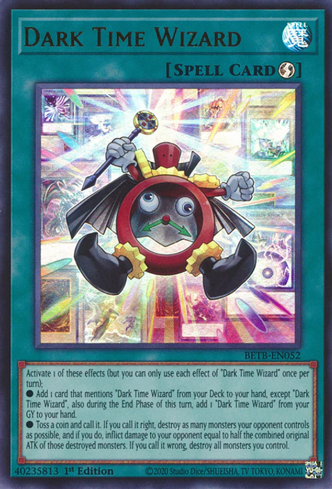Dark Time Wizard - BETB-EN052 - Ultra Rare
