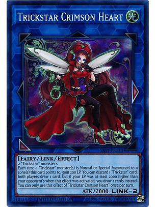 Trickstar Crimson Heart - SAST-ENSE3 - Super Rare Limited Edition 