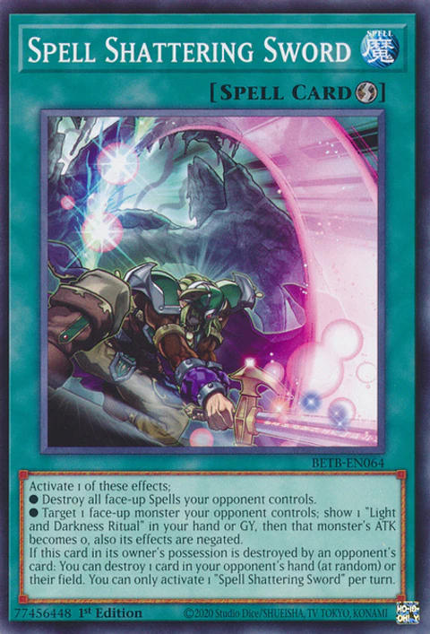 Spell Shattering Sword - BETB-EN064 - Common