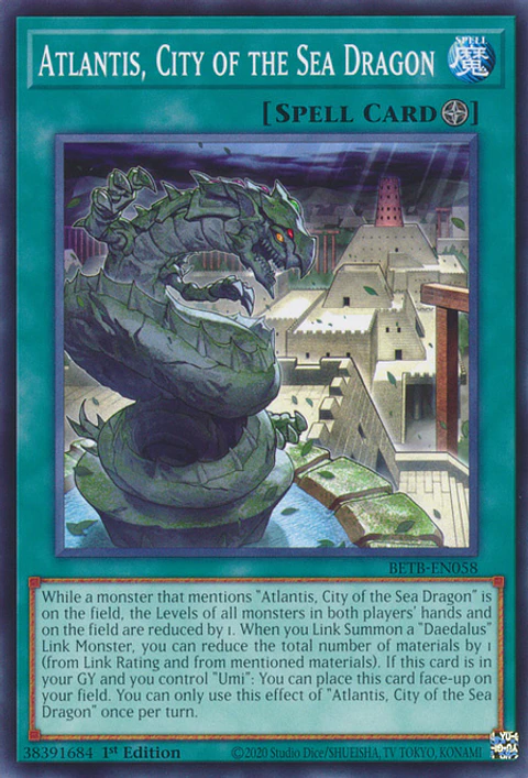 Atlantis, City of the Sea Dragon - BETB-EN058 - Common