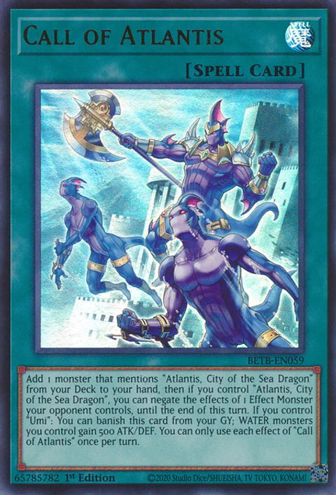 Call of Atlantis - BETB-EN059 - Ultra Rare
