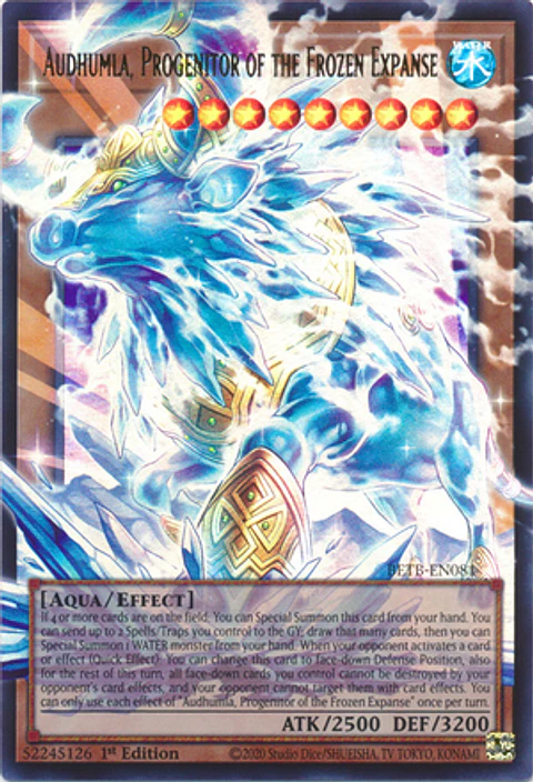 Audhumla, Progenitor of the Frozen Expanse - BETB-EN081 - Ultra Rare (Extended Art)