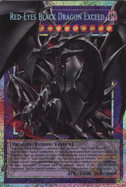 Red-Eyes Black Dragon Exceed - BETB-EN036 - Starlight Rare (Extended Art)