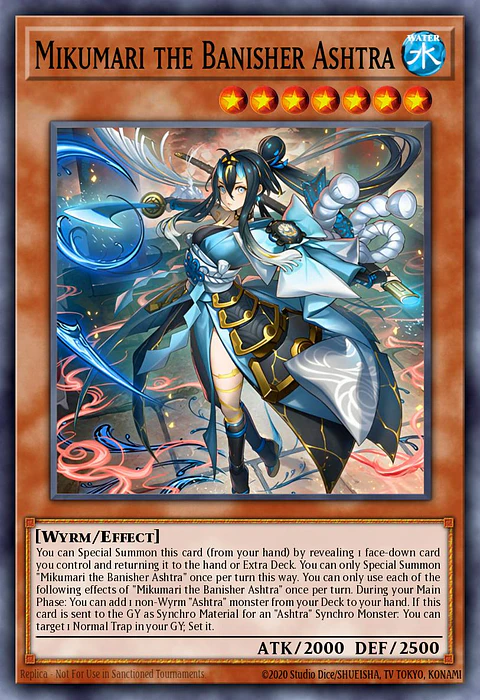 Mikumari the Banisher Ashtra - BETB-EN012 - Starlight Rare