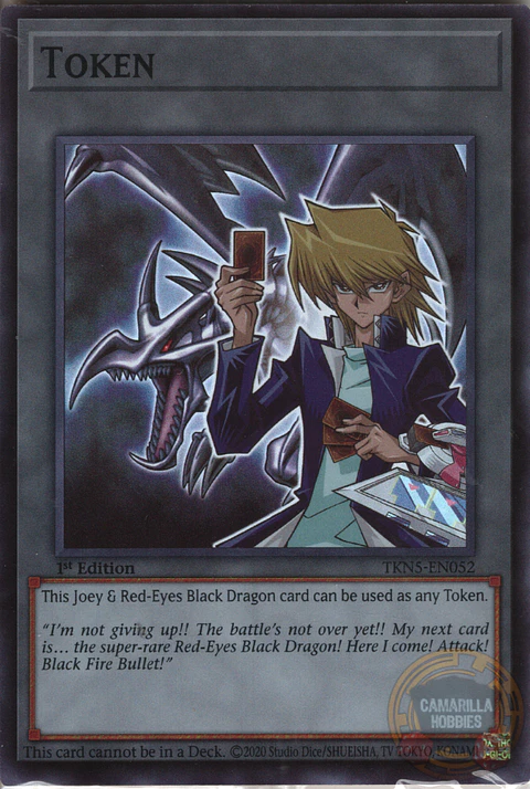 Token: Joey and "Red-Eyes Black Dragon" - TKN5-EN056 - Super Rare 