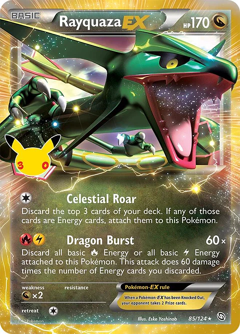 Rayquaza EX - 30CC-016-H - Classic Collection