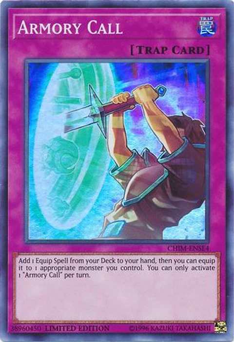 Armory Call - CHIM-ENSE4 - Super Rare Limited Edition