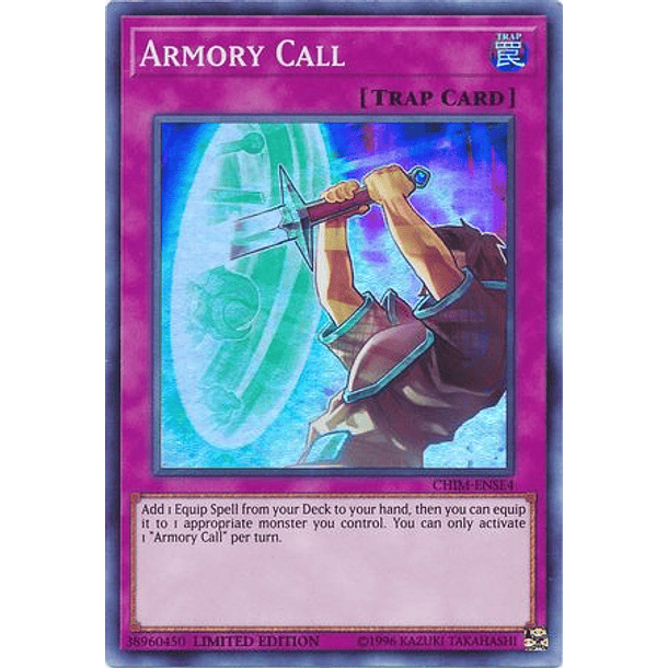 Armory Call - CHIM-ENSE4 - Super Rare Limited Edition