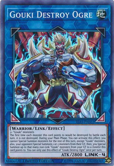 Gouki Destroy Ogre - IGAS-ENSE2 - Super Rare Limited Edition