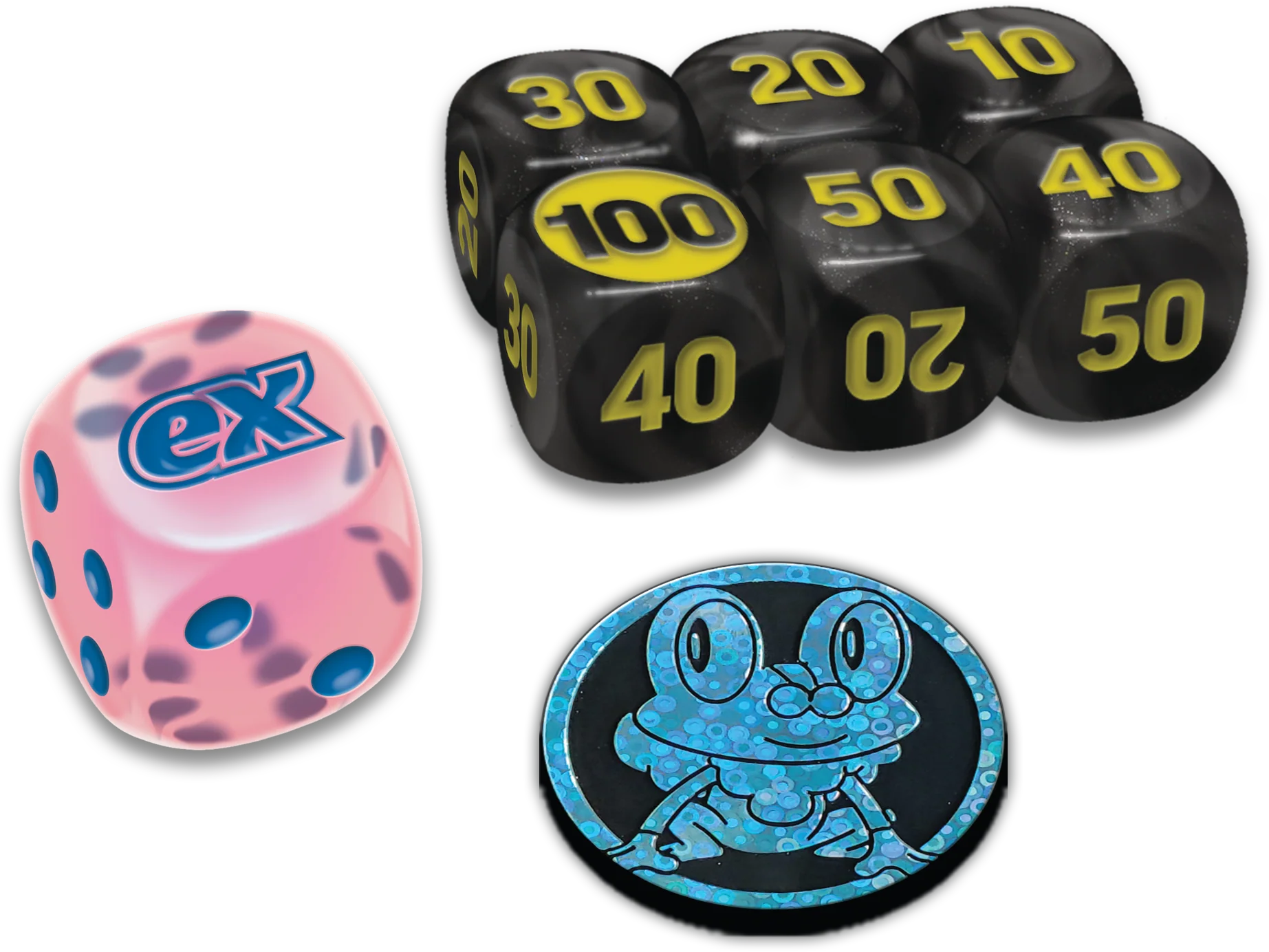 set Dados y Token ETB Chaos Rising  1