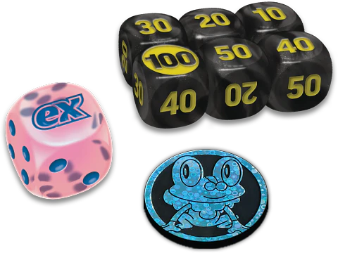 set Dados y Token ETB Chaos Rising 