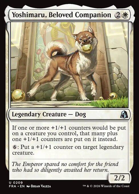 Yoshimaru, Beloved Companion - FRA-0209 - Uncommon 1
