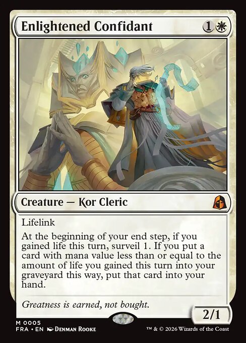 Enlightened Confidant - FRA-0005-F - Mythic - Foil 1