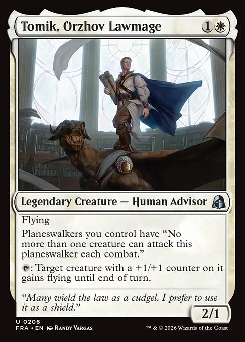 Tomik, Orzhov Lawmage - FRA-0206-F - Uncommon - Foil 1