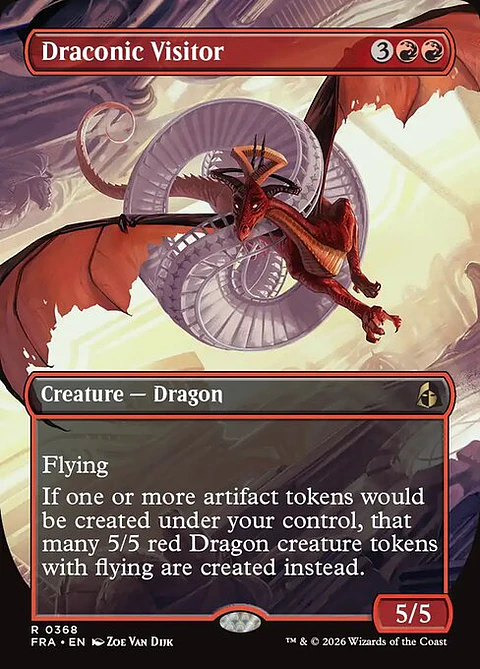 Draconic Visitor - FRA-0368 - Rare