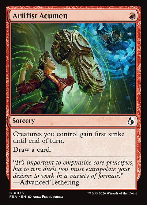 Artifist Acumen - FRA-0073 - Common