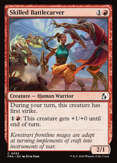 Skilled Battlecarver - FRA-0092 - Common 1