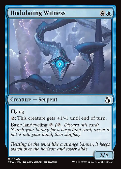 Undulating Witness - FRA-0045 - Common