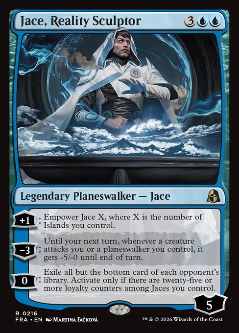 Jace, Reality Sculptor - FRA-0216 - Rare 1