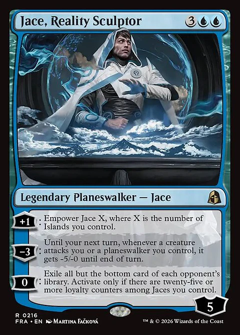 Jace, Reality Sculptor - FRA-0216 - Rare