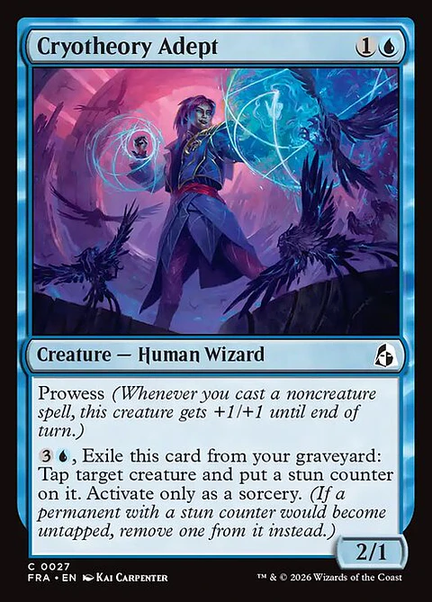 Cryotheory Adept - FRA-0027-F - Common - Foil