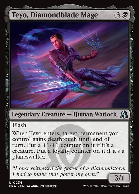 Teyo, Diamondblade Mage - FRA-0236 - Uncommon 1