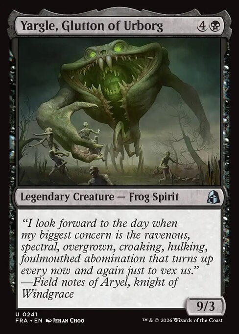 Yargle, Glutton of Urborg - FRA-0241 - Uncommon 1