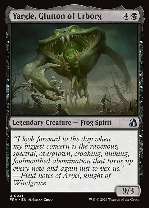 Yargle, Glutton of Urborg - FRA-0241 - Uncommon