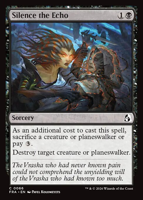 Silence the Echo - FRA-0066 - Common 1