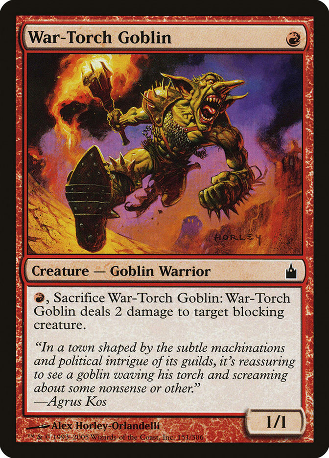 War-Torch Goblin - RCG - C  1
