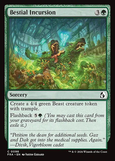 Bestial Incursion - FRA-0098 - Common