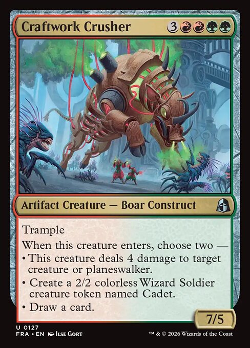 Craftwork Crusher - FRA-0127 - Uncommon 1