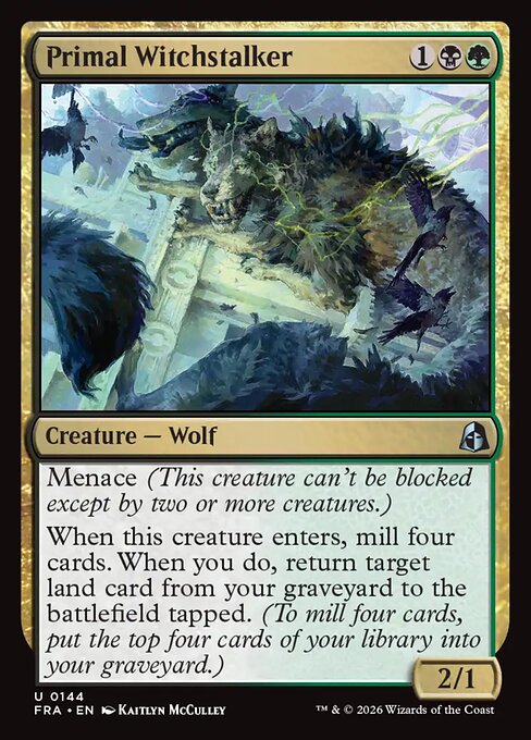 Primal Witchstalker - FRA-0144 - Uncommon 1